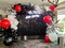 Red Black and White Balloon Arch Kit, 201Pcs Explosion Star Red Black White Silver Latex Balloon Garland kit, Different Size Balloons for Anniversary Birthday Racing Car Poker Party Decoration
